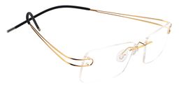 Skyler Rectangle Titanium Glasses 2