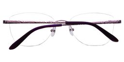 Stella Rimless Titanium Glasses2