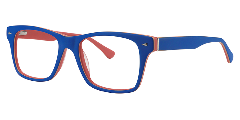 Rectangle Blue Glasses2