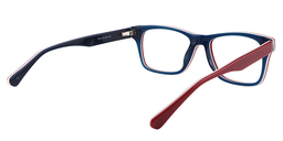 Barbie Rectangle Red Glasses5