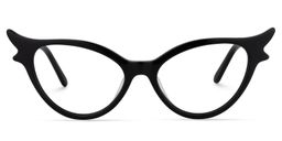 Judy Cat Eye Black Glasses0
