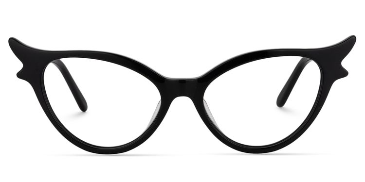 Judy Cat Eye Black Glasses
