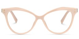 Saul Cateye Pink Glasses0