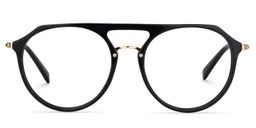 Carlota Aviator Black Glasses0