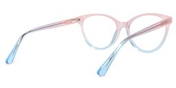 Palos Cateye Pink-Blue Glasses4