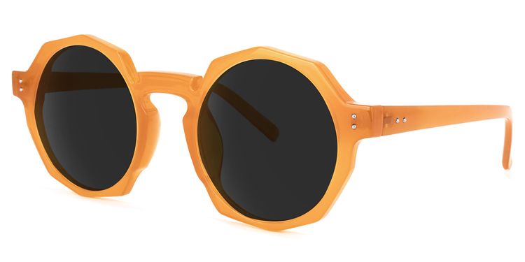 Goodwin Geometric Earthy-Yellow Sunglasses