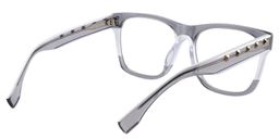 Caryn Square Gray Glasses5