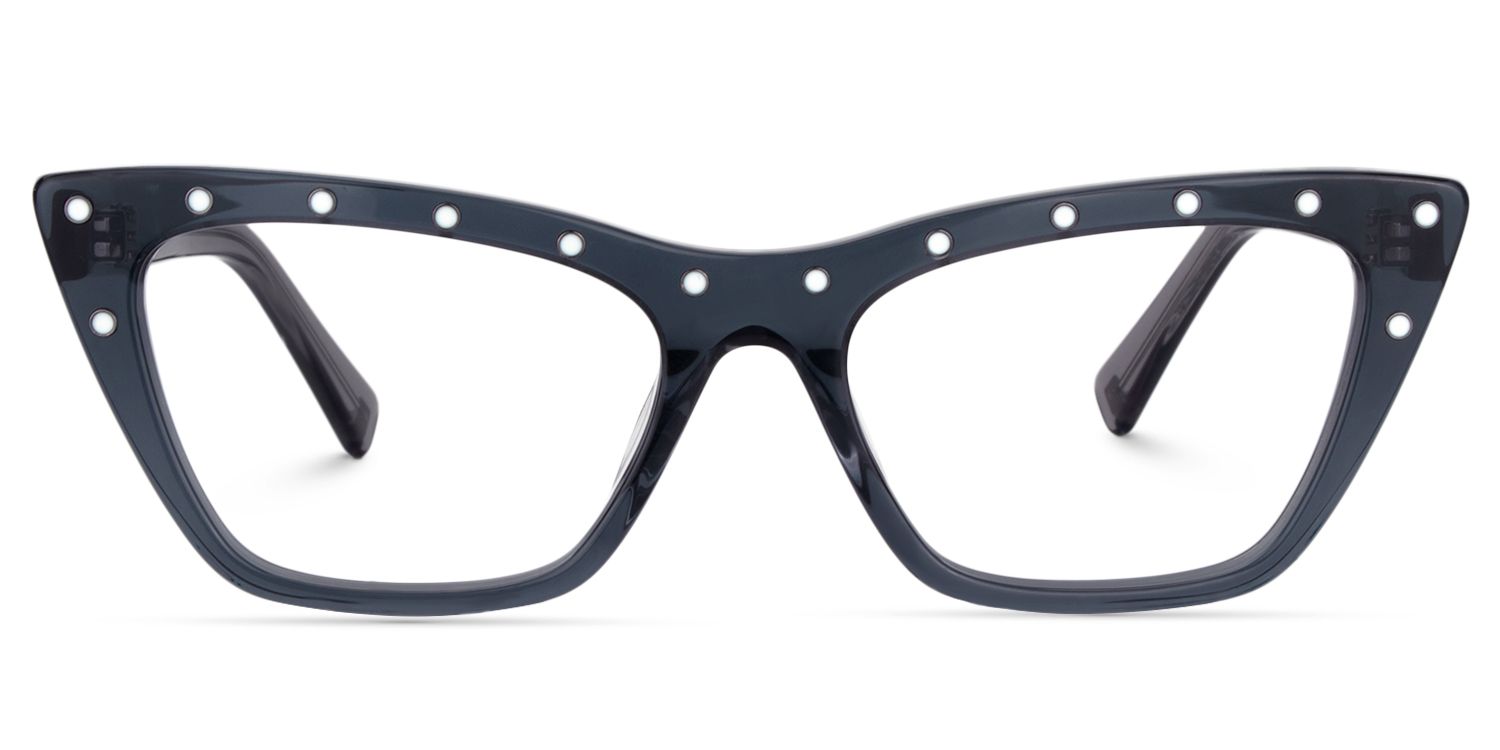 Cat Eye Gray Glasses | Zeelool Glasses0