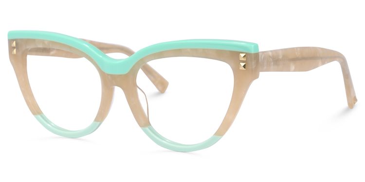 Cascata Cateye Beige Glasses