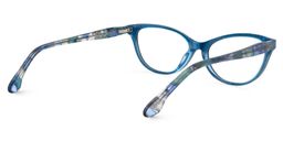 Celestyn Cat Eye Dark Blue Glasses5