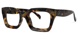 Nevaeh Tortoise Square Glasses1