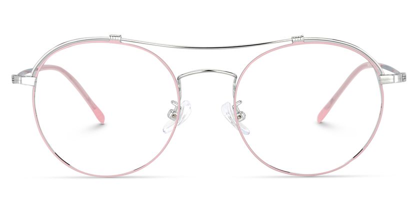 Celia Aviator Pink Glasses