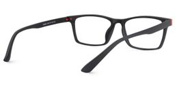 Cheche Rectangle Black Glasses5
