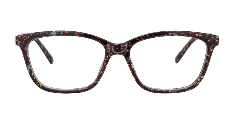 Rectangle Brown Reading Glasses | Zeelool Reading Glasses0