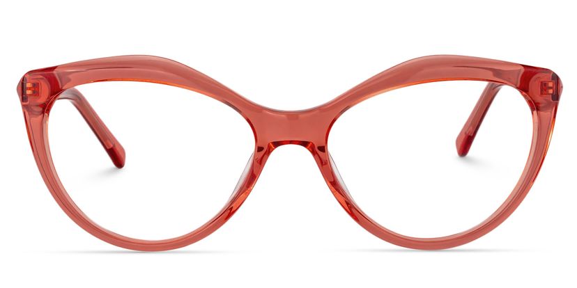 Cheri Cat Eye Red Glasses
