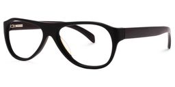 Lavender Geometric Black Glasses1