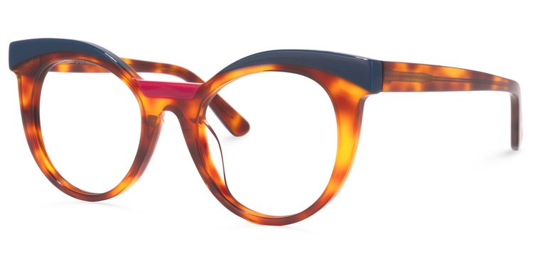 Lismary Cateye Brown Glasses