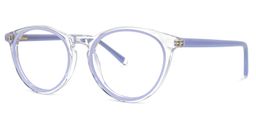 Snacky Round Purple Glasses1