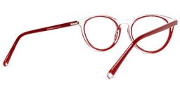 Snacky Round Red Glasses3