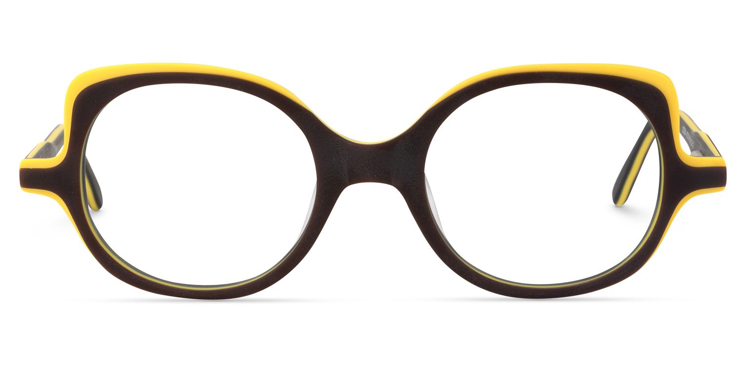 Brown Round Glasses | Zeelool Glasses0