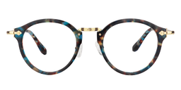 Felipa Round Blue-Tortoise Glasses0