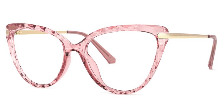 Lucas Cateye Pink Glasses