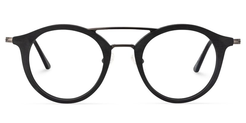 Chrissy Aviator Black Glasses