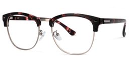 Lasha Browline Silver Glasses1