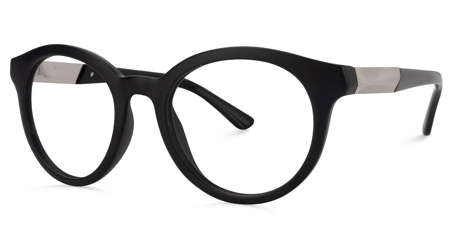 Round Black Glasses | Zeelool Glasses2