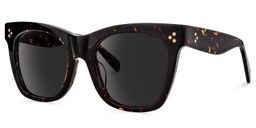 Gordon Rectangle Tortoise Sunglasses1