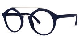 Clayton Aviator Dark Blue Glasses1