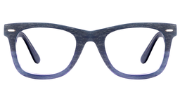 Willy Rectangle Purple Glasses0