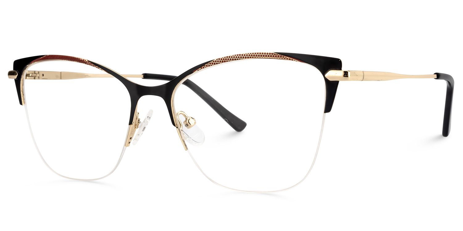 Cat Eye Black Glasses | Zeelool Glasses1