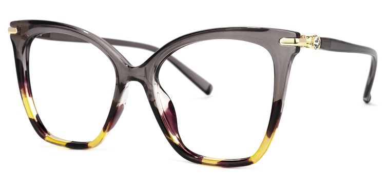 Lamar Butterfly Gray Glasses
