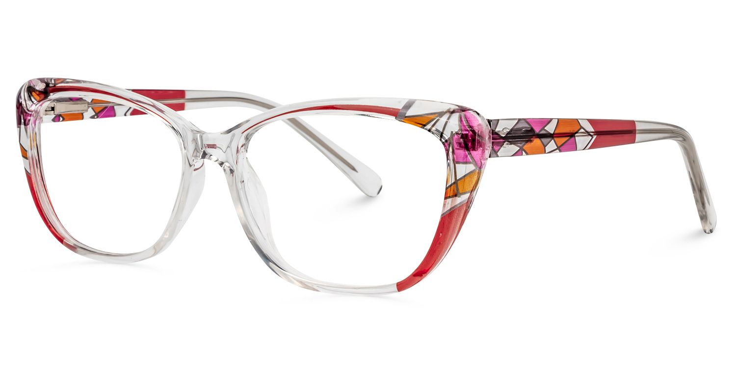 Cat Eye Clear Glasses | Zeelool Glasses1