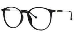 Gamble Round Black Glasses1