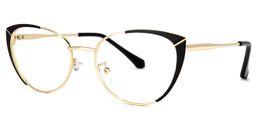 Leilani Cateye Black Glasses1