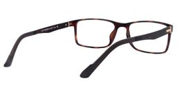 Beatrice Rectangle Tortoise Glasses5