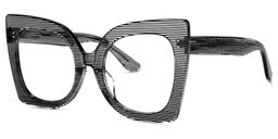 Phillips Butterfly Black Glasses1