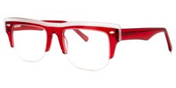 Cormier Square Red Glasses1