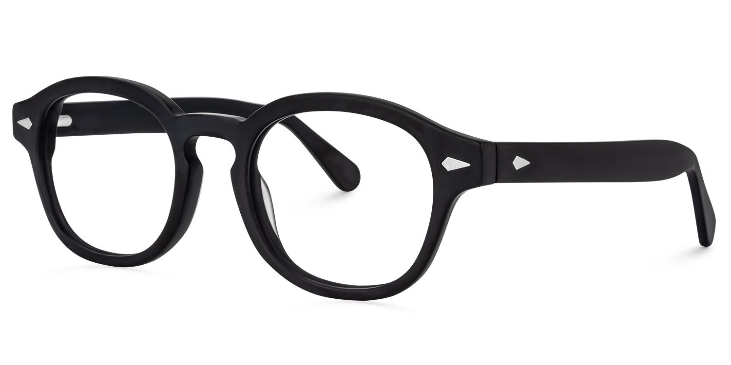 Round Black Glasses | Zeelool Glasses2