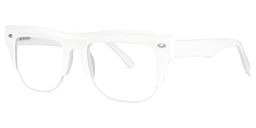 Cormier Square White Glasses1