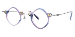Malaj Geometric Purple Glasses1