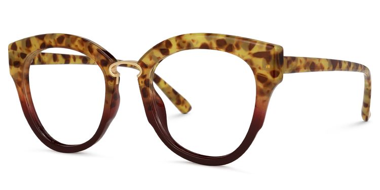Lesia Cateye Red Glasses