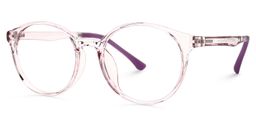 Bolton Round Purple Glasses1