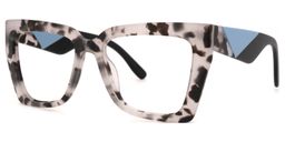 Melba Square Light-Tortoise Glasses1