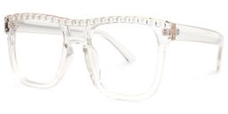 Canisha Square Clear Glasses1