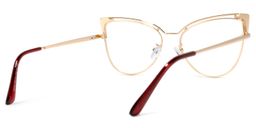 Dieppa Cateye Red Glasses3