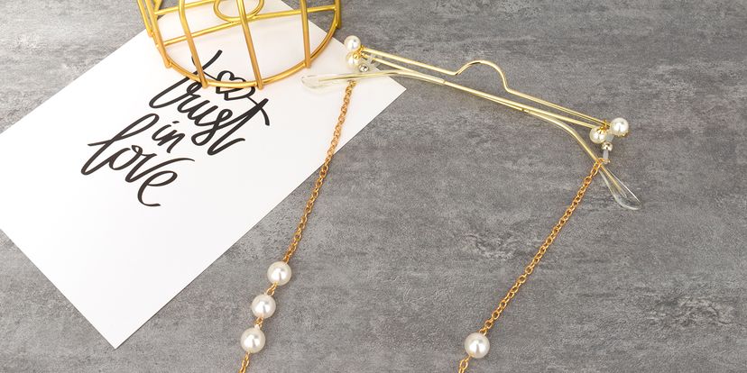 Vintage Full-rim Gold Frame