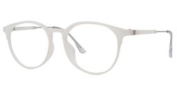Bancroft Round White Glasses2